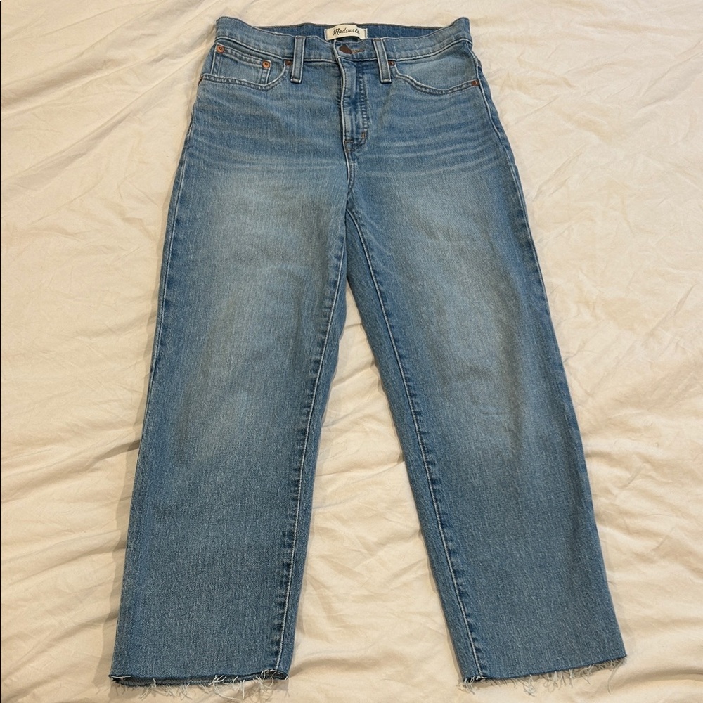 Madewell classic straight Jean size 25